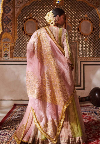 Itrh-Multicolour Angrakha Sharara Set-INDIASPOPUP.COM