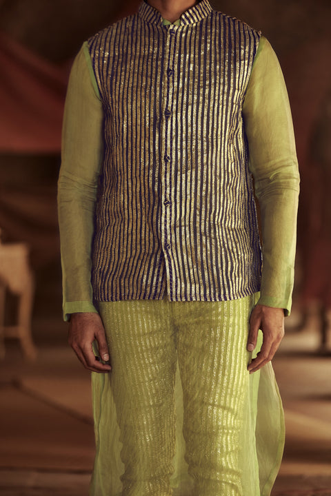 Itrh-Electric Blue Zahir Bundi-INDIASPOPUP.COM