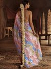 Itrh-Multicolour Erum Saree Blouse Set-INDIASPOPUP.COM