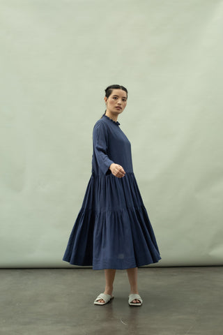 Kanelle-Blue Ophelia Dress-INDIASPOPUP.COM