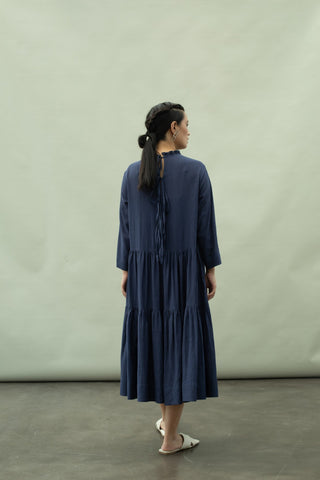 Kanelle-Blue Ophelia Dress-INDIASPOPUP.COM