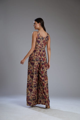 Koai-Multicolor Floral Jumpsuit-INDIASPOPUP.COM