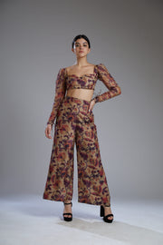 Koai-Multicolor Floral Pants-INDIASPOPUP.COM