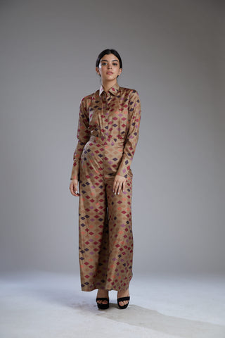 Koai-Multicolor Diamond Dabu Pants-INDIASPOPUP.COM