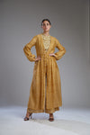 Koai-Yellow With White Polka Dots Cape-INDIASPOPUP.COM