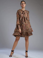 Koai-Multicolor Short Dress Diamond-INDIASPOPUP.COM