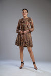 Koai-Multicolor Short Dress Diamond-INDIASPOPUP.COM