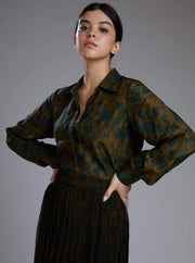 Koai-Green Floral Shirt-INDIASPOPUP.COM