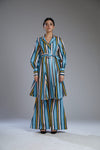 Koai-Multicolor Stripe Pants-INDIASPOPUP.COM