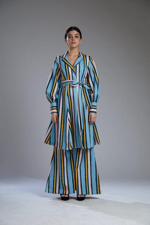 Koai-Multicolor Stripe Pants-INDIASPOPUP.COM