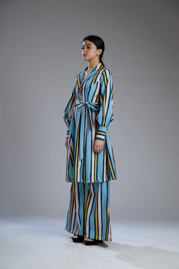Koai-Multicolor Stripe Pants-INDIASPOPUP.COM