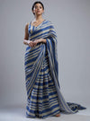Koai-Blue & White Stripe Bustier-INDIASPOPUP.COM