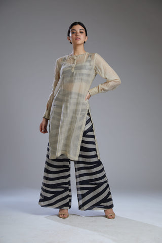 Koai-Plain Off White Tunic-INDIASPOPUP.COM