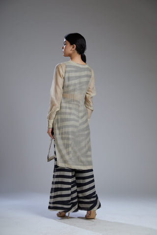 Koai-Plain Off White Tunic-INDIASPOPUP.COM