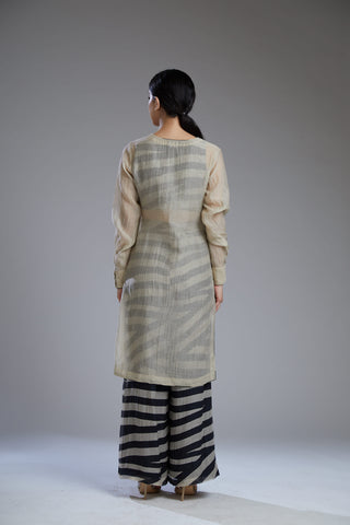 Koai-Plain Off White Tunic-INDIASPOPUP.COM