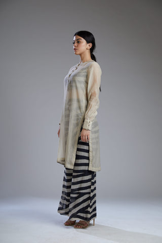 Koai-Plain Off White Tunic-INDIASPOPUP.COM