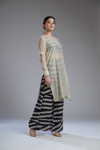 Koai-Plain Off White Tunic-INDIASPOPUP.COM