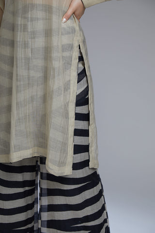 Koai-Plain Off White Tunic-INDIASPOPUP.COM