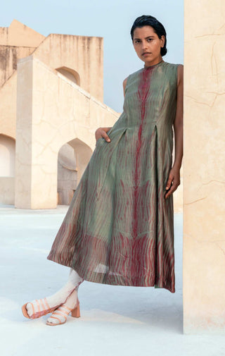 The Loom Art-Pickle & Wine Dress-INDIASPOPUP.COM