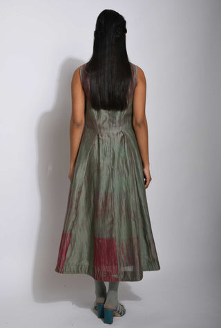 The Loom Art-Pickle & Wine Dress-INDIASPOPUP.COM