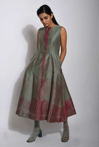 The Loom Art-Pickle & Wine Dress-INDIASPOPUP.COM