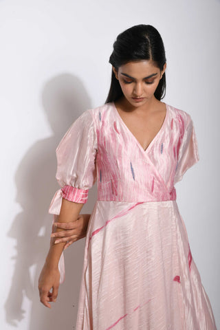 The Loom Art-Rose Punch Dress-INDIASPOPUP.COM