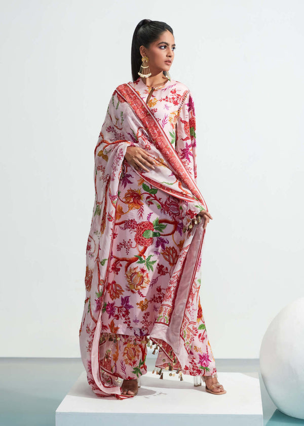 Mahima Mahajan-Blush Embroidered Kurta Set-INDIASPOPUP.COM