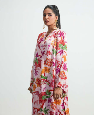 Mahima Mahajan-Blush Embroidered Kurta Set-INDIASPOPUP.COM