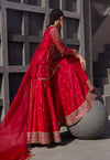 Jigar Mali-Deep Pink Flared Sharara Set-INDIASPOPUP.COM