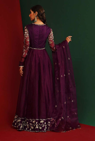 Mahima Mahajan-Zahra Grapevine Embroidered Anarkali Set-INDIASPOPUP.COM