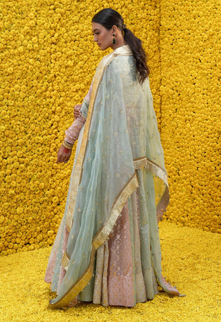 Mahima Mahajan-Mehak Multicolor Anarkali Set-INDIASPOPUP.COM