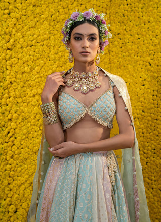 Mahima Mahajan-Iqra Multicolor Lehenga Set-INDIASPOPUP.COM