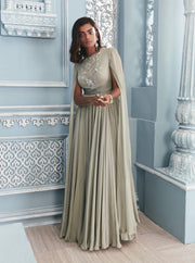 Mahima Mahajan-Jade Floor Length Sleeves Anarkali-INDIASPOPUP.COM