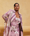 Nikita Mhaisalkar-Lilac Floss Print Dress-INDIASPOPUP.COM