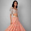 Ritika Mirchandani-Peach Skirt Set-INDIASPOPUP.COM