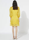 Meadow-Yellow Ophelia Daisy Dress-INDIASPOPUP.COM