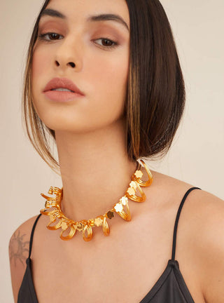 Outhouse-Oh Poppi Tuscon Necklace-INDIASPOPUP.COM