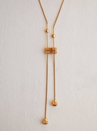 Outhouse-Oh Poppi Lever Necklace-INDIASPOPUP.COM