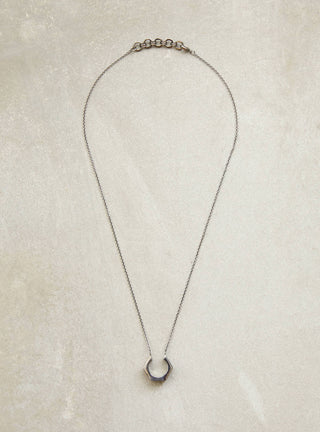 Outhouse-The Oh Poppi Bolt Drop Necklace-INDIASPOPUP.COM