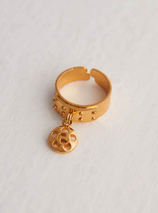 Outhouse-Oh Petite Poppi Ring-INDIASPOPUP.COM