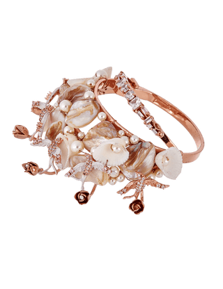 Outhouse-Lophorina Shell Bracelet-INDIASPOPUP.COM