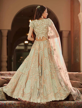 Sepia Rose Bahaar Embroidered Lehenga Set