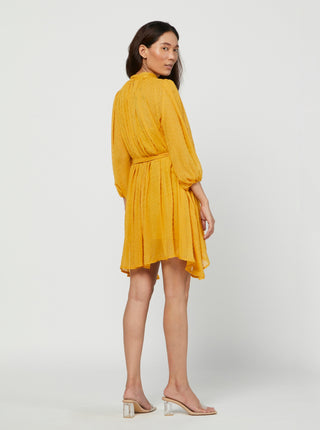 Meadow-Yellow Summer Dress-INDIASPOPUP.COM