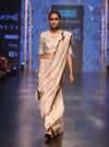 Payal Singhal-Stone Embroidered Saree Set-INDIASPOPUP.COM