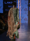 Payal Singhal-Sage Green Embroidered Sharara Set-INDIASPOPUP.COM