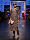 Payal Singhal-Forest Green Embroidered Kurta Set-INDIASPOPUP.COM