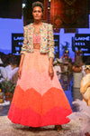 Payal Singhal-Chalk White Embroidered Lehenga Set-INDIASPOPUP.COM