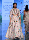 Payal Singhal-Lavender Printed Lehenga Set-INDIASPOPUP.COM