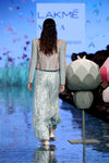 Payal Singhal-Pale Blue Embroidered Jacket Set-INDIASPOPUP.COM