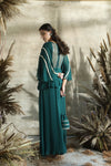 Turquoise By Rachit Khanna-Bottle Green Dress-INDIASPOPUP.COM
